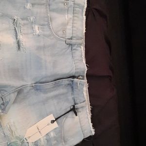 Women girlfriend jean fit shorts